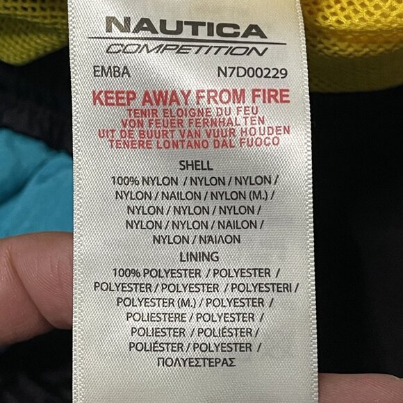 Nautica Competition Women's Colorblock Windbreaker Pants Size US 8 UK 12 - Picture 8 of 10